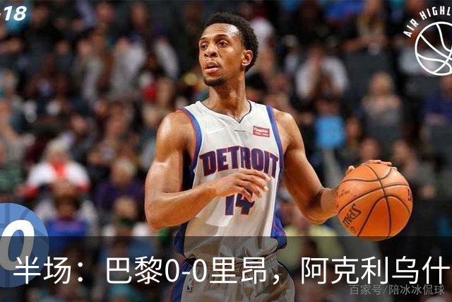 半场：巴黎0-0里昂，阿克利乌什、费兰造险